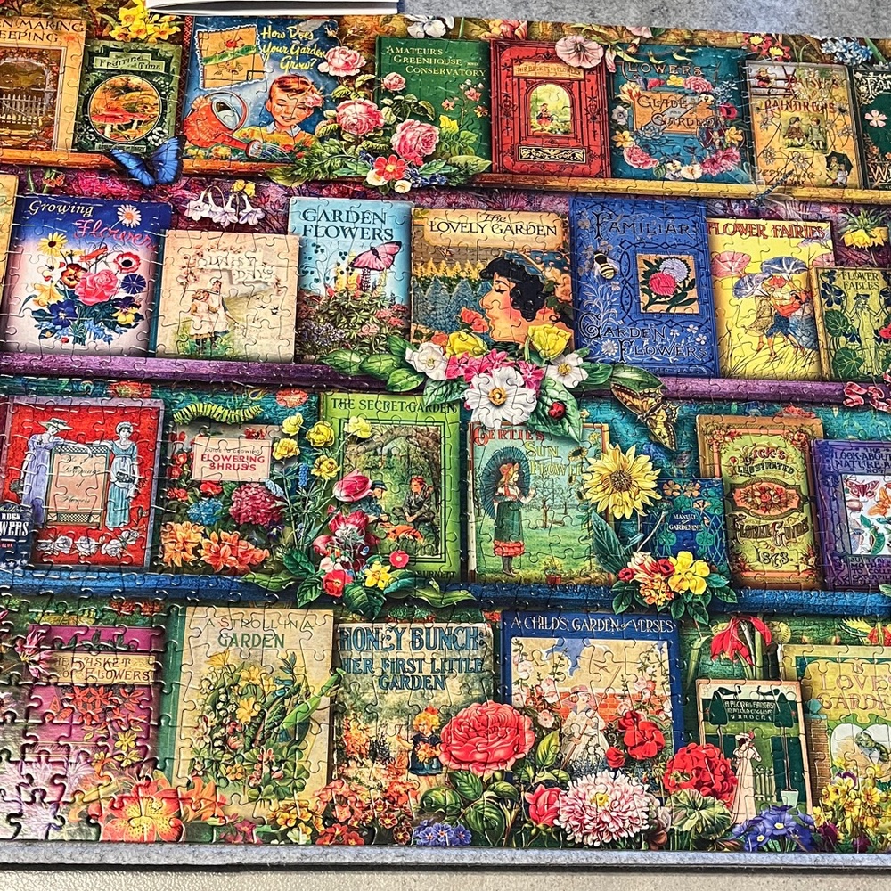Colorful Book Cover Puzzle